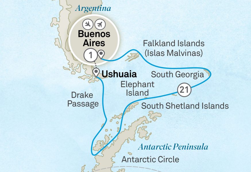 Antarctica, South Georgia and Falklands