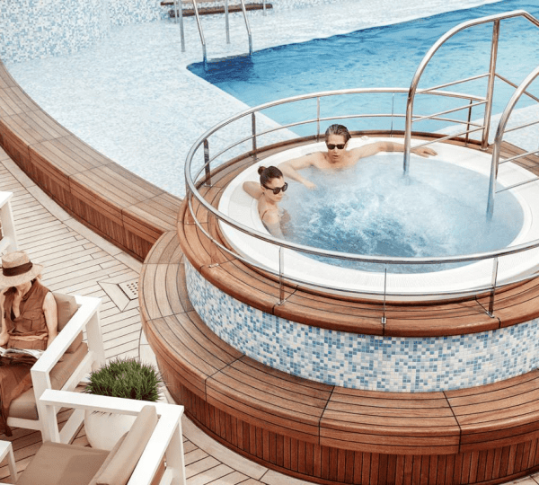 Silversea Pool deck