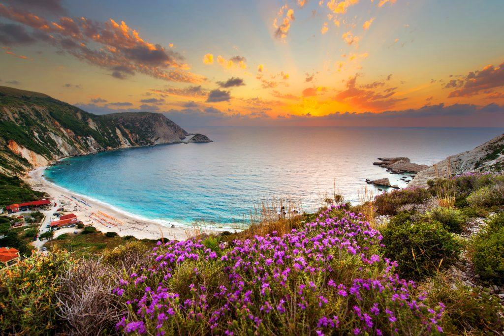 Sunset in Greece