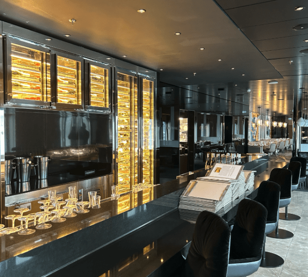 Dining on board the Scenic Eclipse II