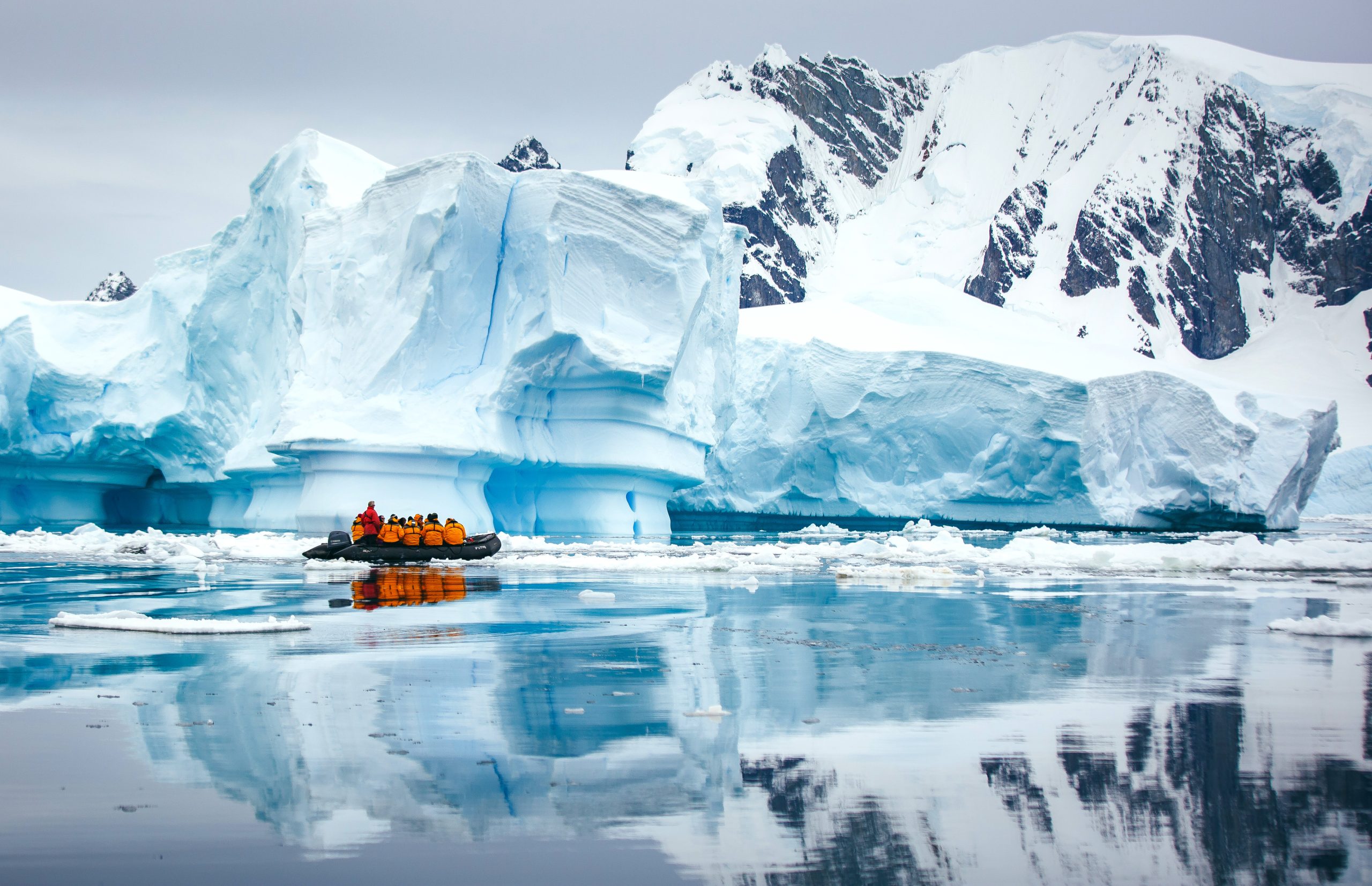 Glaciers viewed from Quark Zodiac