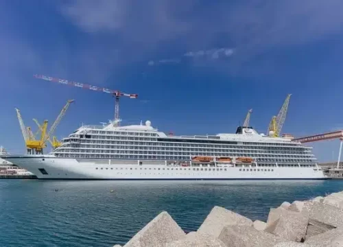Viking Ocean Takes Delivery Of The Viking Saturn