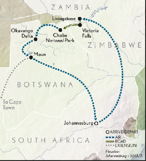 botswana_safari_map