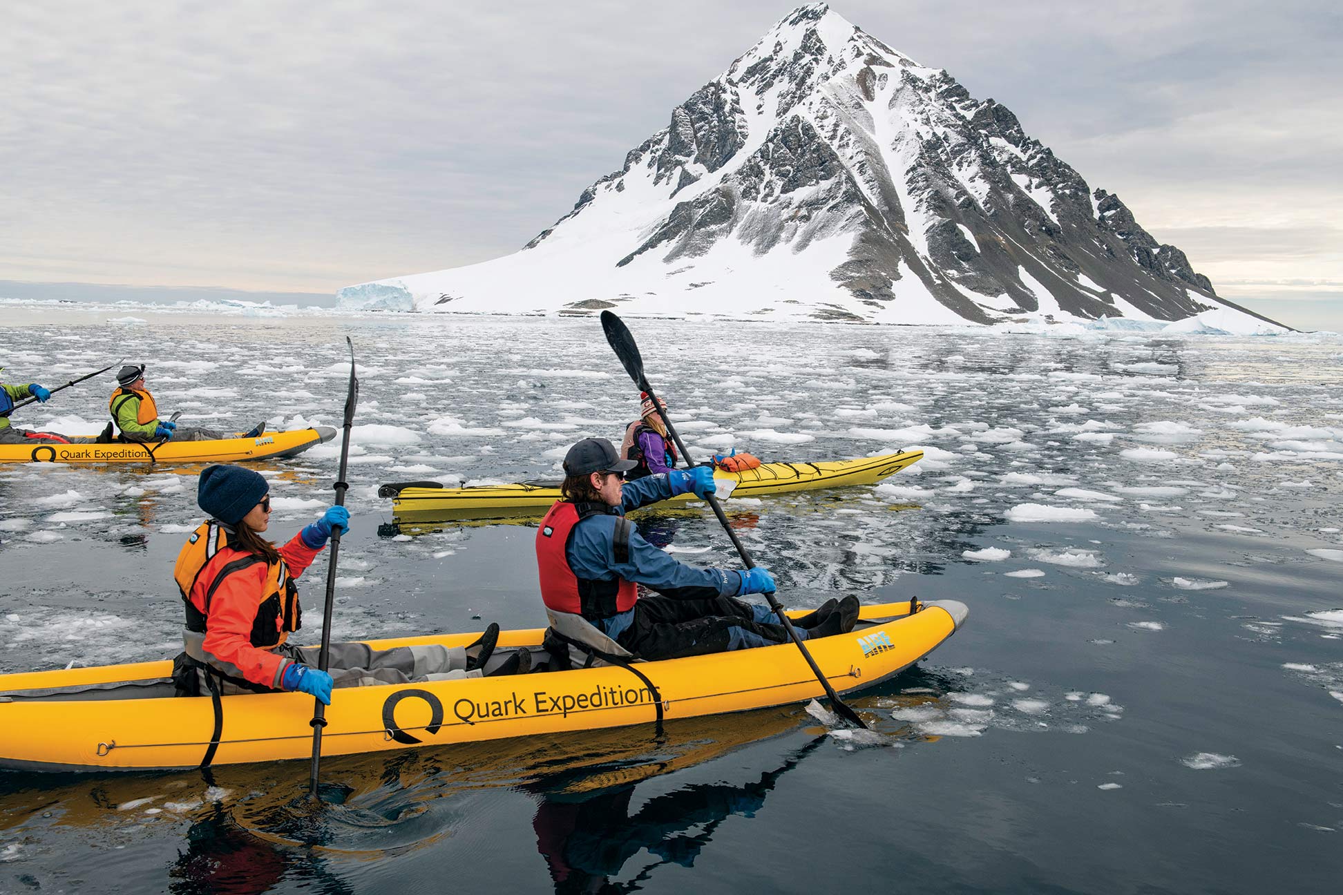 Kayaking in Antarctica with Quark Expeditions